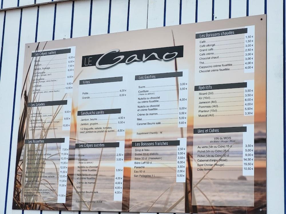 Le Gamin Du Gano - Menu Image 3